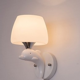 Metallisk Moderne, Moderne Innfelt Og Takmontert Lampe Med Vegglampe