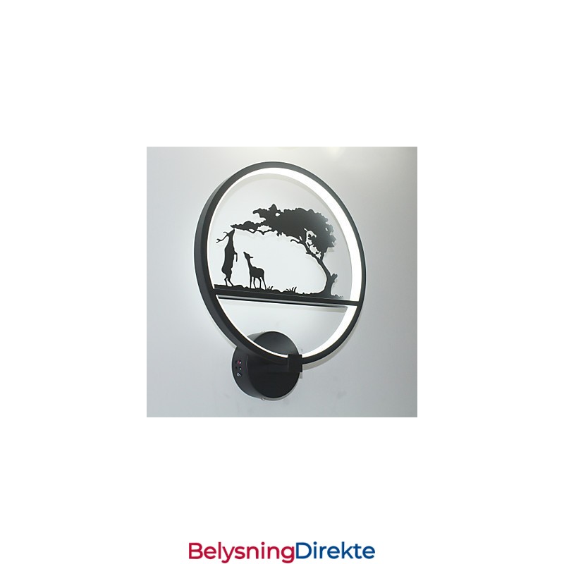 Novel Lighting Vegglampe I Aluminium Enkel, Moderne Vegglampe For Korridorer, Kunstlys, Nattbord, Kommersiell Belysning