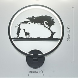 Novel Lighting Vegglampe I Aluminium Enkel, Moderne Vegglampe For Korridorer, Kunstlys, Nattbord, Kommersiell Belysning