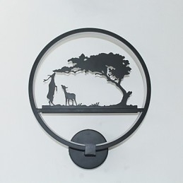 Novel Lighting Vegglampe I Aluminium Enkel, Moderne Vegglampe For Korridorer, Kunstlys, Nattbord, Kommersiell Belysning