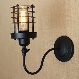Maleri I Vintagestil For Vegglampe I Omgivelseslys I Ministil
