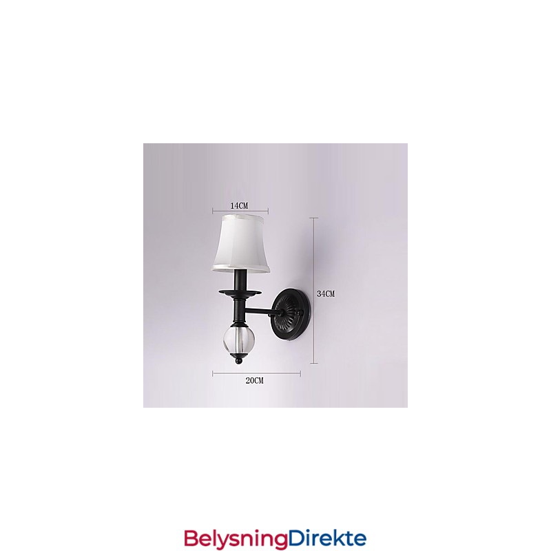 Rustikk Hytte Enkel Vintage-Maleri Omgivelseslys Vegglampe Vegglampe