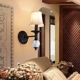 Rustikk Hytte Enkel Vintage-Maleri Omgivelseslys Vegglampe Vegglampe