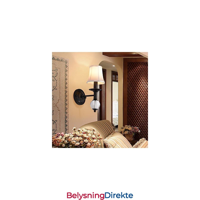 Rustikk Hytte Enkel Vintage-Maleri Omgivelseslys Vegglampe Vegglampe