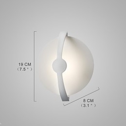 Smijernsvegglampe I Hyttestil, Enkel, Landlig, Moderne, Samtidsmaleri, Funksjon For Ministil, Omgivelseslys