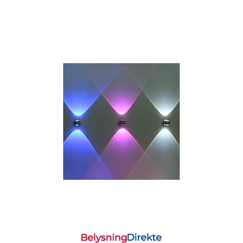 Flerfarget Mini-Stil Omgivelseslys Vegglampe Vegglampe