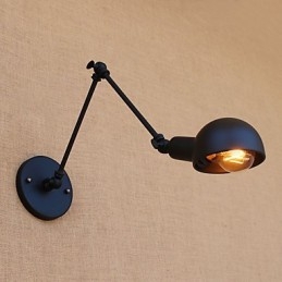 Maleri I Vintagestil For Øyebeskyttelse Med Svingarm I Ministil, Omgivelseslys, Svingarmlamper, Vegglamper