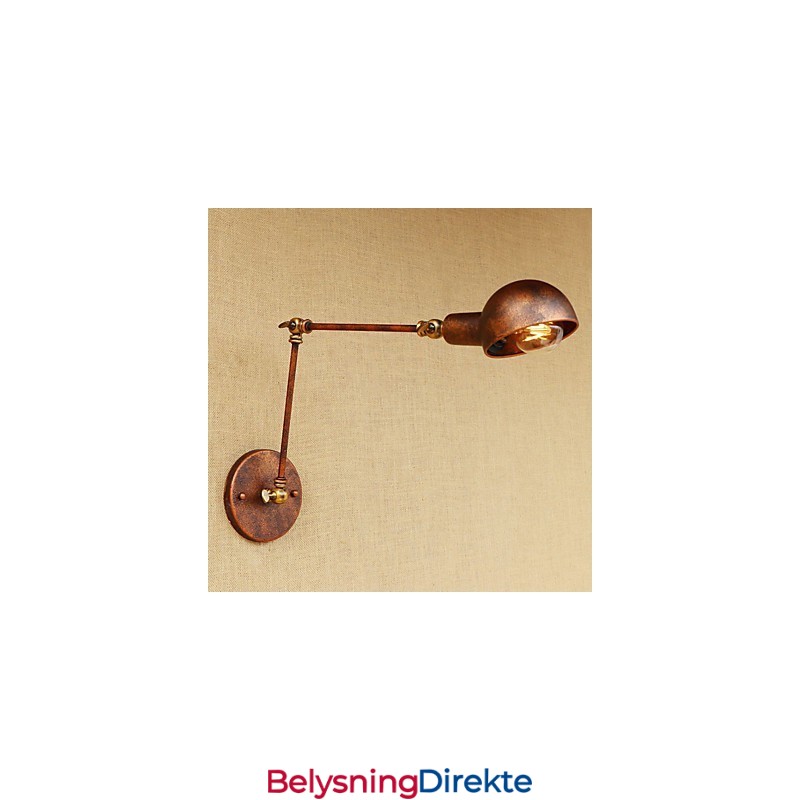 Maleri I Vintagestil For Øyebeskyttelse Med Svingarm I Ministil, Omgivelseslys, Svingarmlamper, Vegglamper