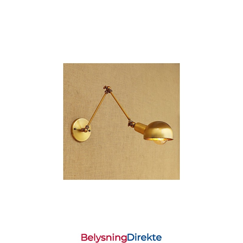 Maleri I Vintagestil For Øyebeskyttelse Med Svingarm I Ministil, Omgivelseslys, Svingarmlamper, Vegglamper