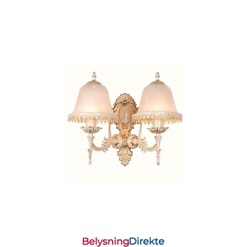 Vintage Galvanisert Downlight Vegglampe