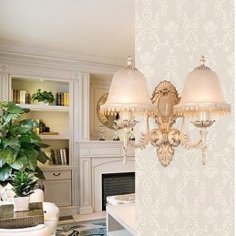 Vintage Galvanisert Downlight Vegglampe