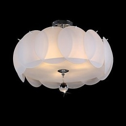 Moderne Pendellampe Med 3 Lys I Glass, Familie