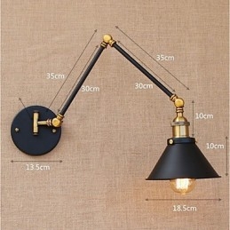 Galvanisert Vintage- Og Landlig Funksjon For Mini-Stil Svingarm-Downlight Med Svingarm