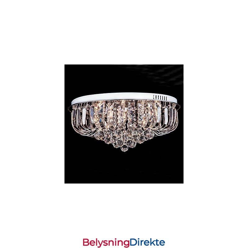 Innfelt Krystall Tradisjonell Klassisk Metall