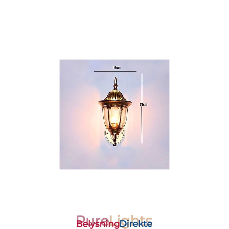 Utendørs Vegglamper Tradisjonell Klassisk Metall