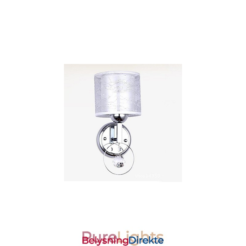 Krystall Moderne Samtids Galvanisert Opplyst Vegglampe Vegglampe