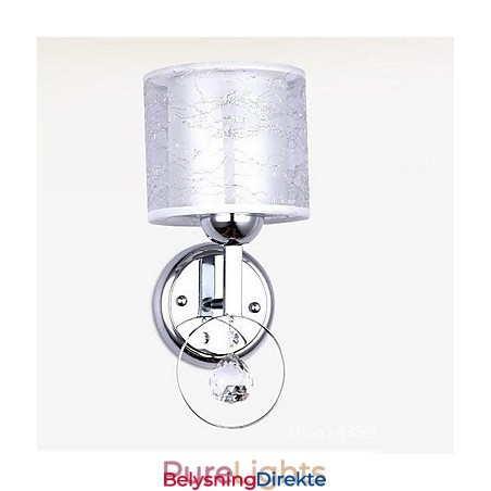 Krystall Moderne Samtids Galvanisert Opplyst Vegglampe Vegglampe