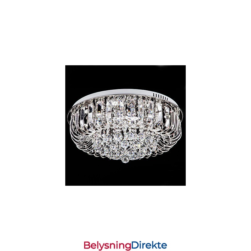 Innfelt Krystall Tradisjonell Klassisk Metall