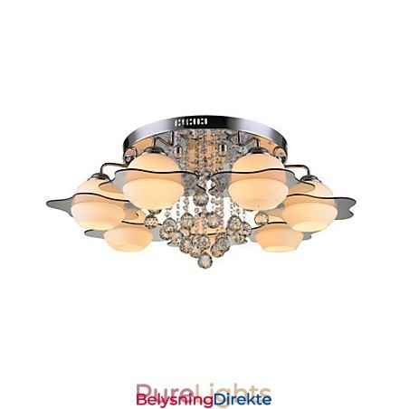 Fjernstyrt 7 Lys Med Blårød Moderne Taklampe For Innfelling