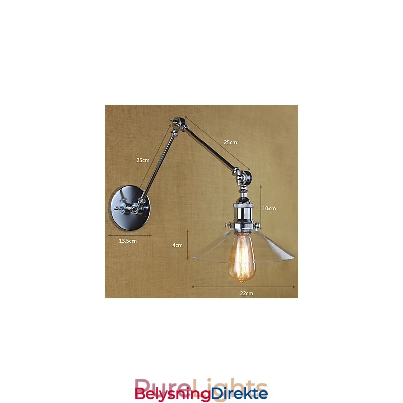 Vintage Country Retro Galvanisert Funksjon For Mini Style Swing Arm Ambient Light Swing