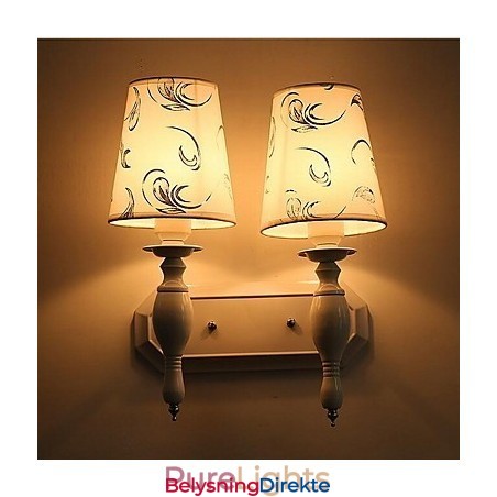 Moderne Samtids Galvanisert Opplyst Vegglampe Vegglampe