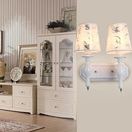 Moderne Samtids Galvanisert Opplyst Vegglampe Vegglampe