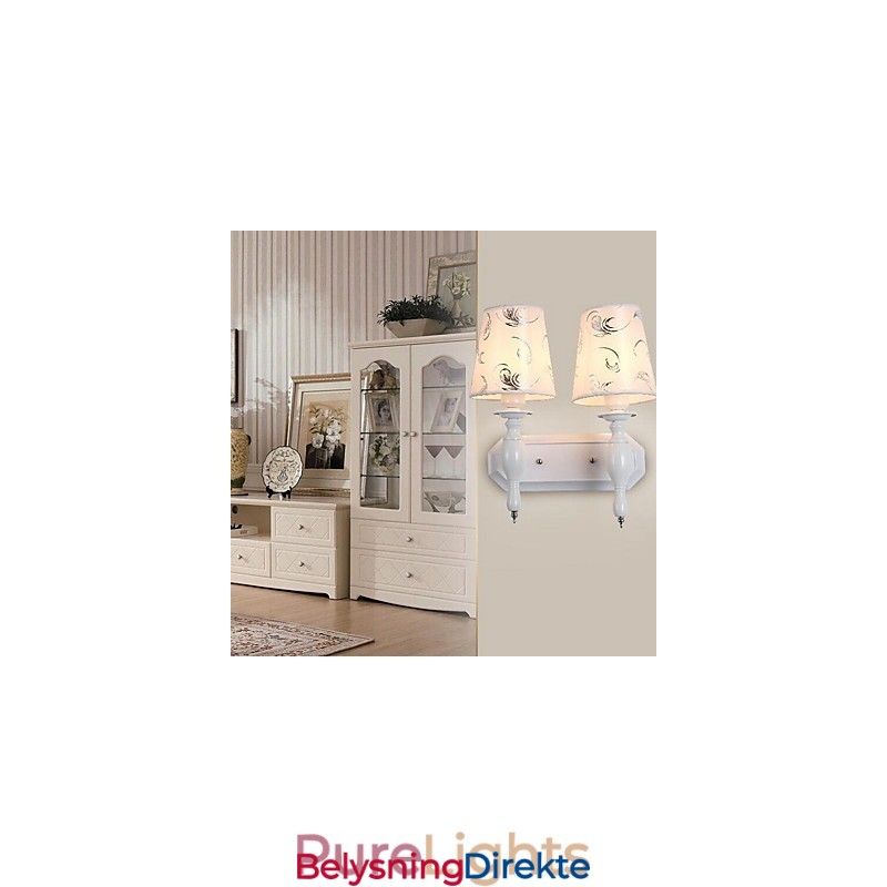 Moderne Samtids Galvanisert Opplyst Vegglampe Vegglampe