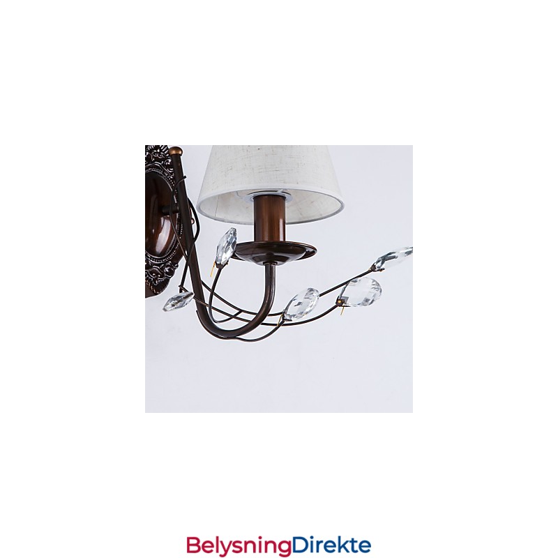 Rustikk Lodge Country Galvanisert Funksjon For Mini-Stil Omgivelseslys Vegglampe