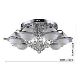 Fjernstyrt 7 Lys Med Blårød Moderne Taklampe For Innfelling