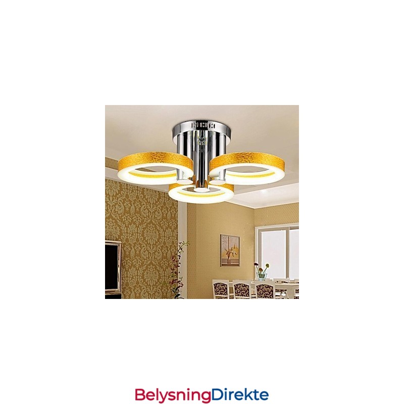 Moderne Samtids Tradisjonell Klassisk Krom Metall Lysekrone