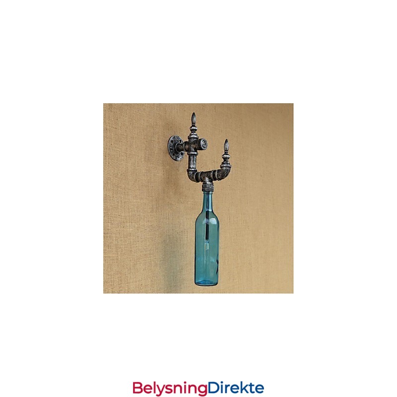 Rustikk Lodge Sølvfarget Vegglampe For Omgivelseslys