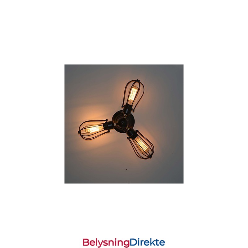 Tradisjonell Klassisk Vintage Mini-Stil Maleri Metall Innfelt Montering