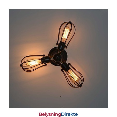 Tradisjonell Klassisk Vintage Mini-Stil Maleri Metall Innfelt Montering