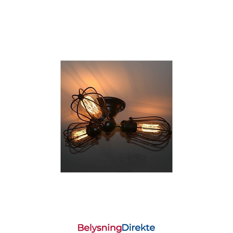 Tradisjonell Klassisk Vintage Mini-Stil Maleri Metall Innfelt Montering