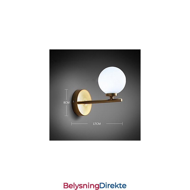 Moderne Og Samtids Galvanisert Funksjon For Mini-Stil Omgivelseslys Vegglampe Vegglampe