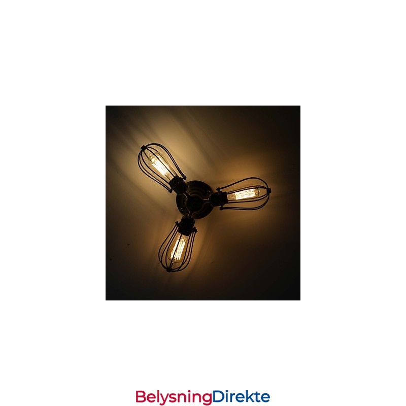 Tradisjonell Klassisk Vintage Mini-Stil Maleri Metall Innfelt Montering