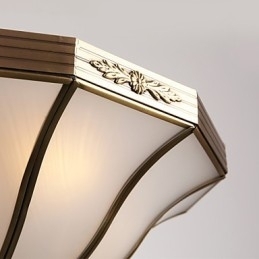 Moderne, Samtidskunst Dekorativ Design Taklampe I Kobberfamilie