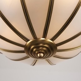 Moderne, Samtidskunst Dekorativ Design Taklampe I Kobberfamilie