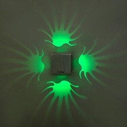 Moderne Og Samtids Galvanisert Funksjon For Omgivelseslys Vegglampe Vegglampev