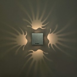 Moderne Og Samtids Galvanisert Funksjon For Omgivelseslys Vegglampe Vegglampev