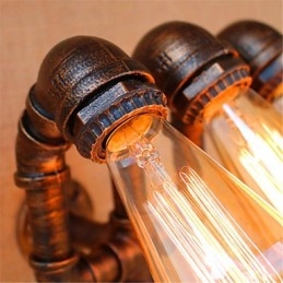 Rustikk Hytte-Landlig Maling For Omgivelseslys Vegglampe Med Vegg