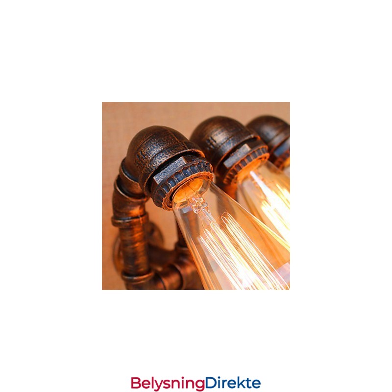 Rustikk Hytte-Landlig Maling For Omgivelseslys Vegglampe Med Vegg