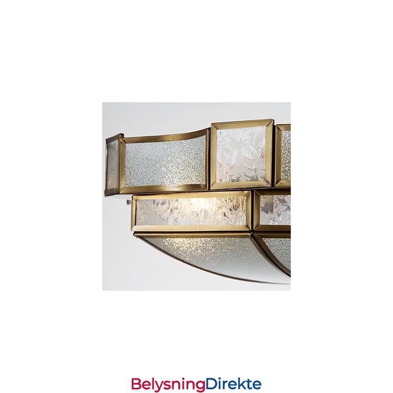 Moderne, Samtidskunst Dekorativ Design Taklampe I Kobberfamilie