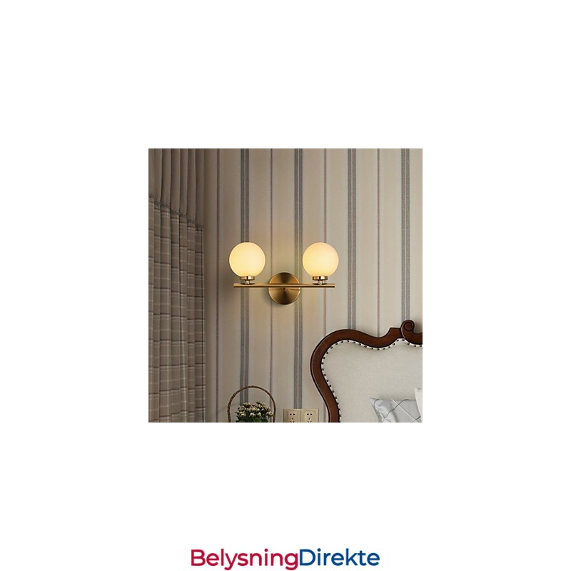 Vegglampe Moderne Samtids Bronse Funksjon For Mini-Stil Uplight Vegglampe Vegglampe