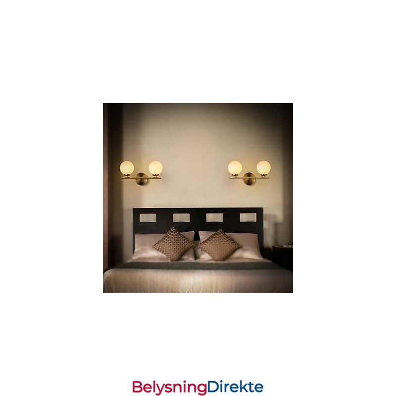 Vegglampe Moderne Samtids Bronse Funksjon For Mini-Stil Uplight Vegglampe Vegglampe