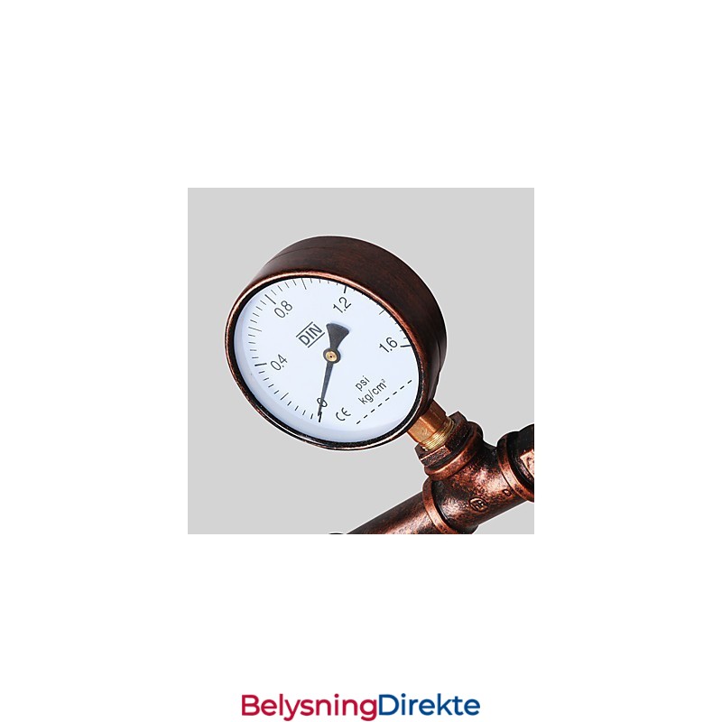 Vintage Industrielle Rørvegglamper I Treform, Kreative, Dreibare Lys, Restaurant, Kafé, Bar, Dekorasjonsbelysning