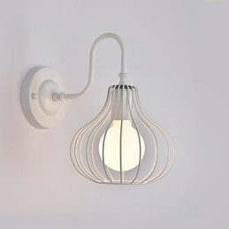 Maxtraditional Klassisk Rustikk Hyttemaling For Mini-Stil Omgivelseslys Vegglampe