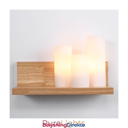 Trelampetter Med 3 Lys, Landlig