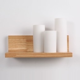 Trelampetter Med 3 Lys, Landlig