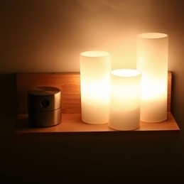 Trelampetter Med 3 Lys, Landlig